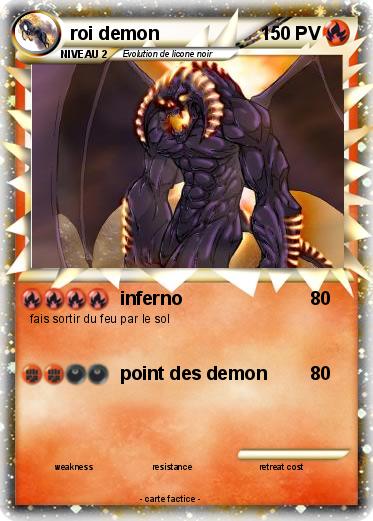Pokemon roi demon
