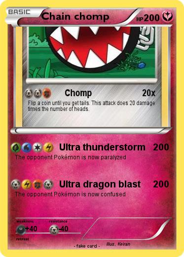 Pokemon Chain chomp