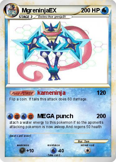 Pokemon MgreninjaEX