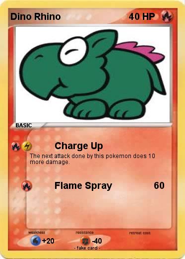 Pokemon Dino Rhino