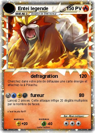 Pokemon Entei legende