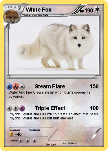 Pokemon White Fox