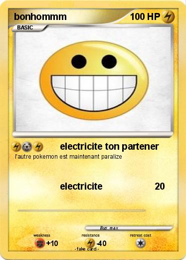 Pokemon bonhommm