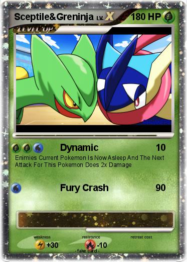 Pokemon Sceptile&Greninja