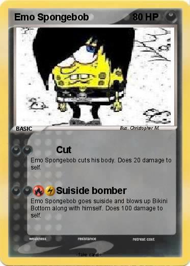 Pokemon Emo Spongebob