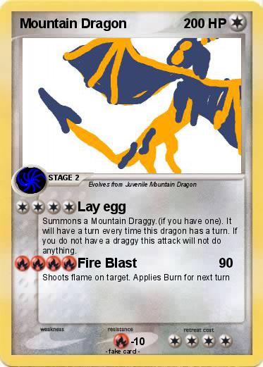 Pokemon Mountain Dragon