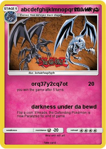 Pokemon abcdefghijklmnopqrstuvwxyz