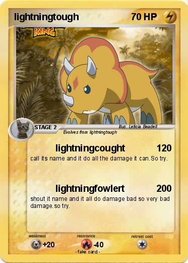 Pokemon lightningtough