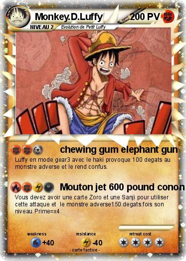 Pokemon Monkey.D.Luffy
