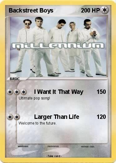 Pokemon Backstreet Boys