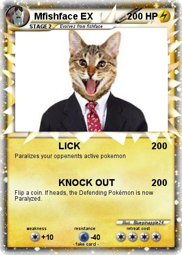 Pokemon Mfishface EX