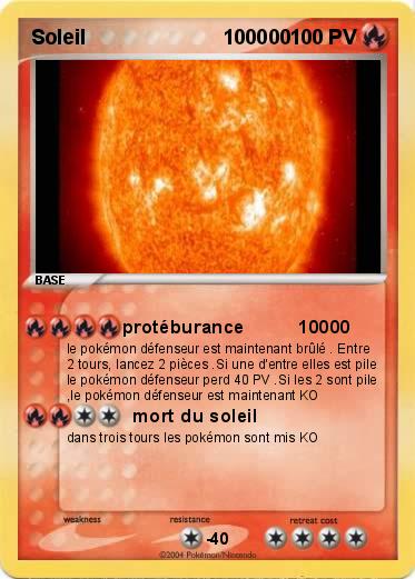 Pokemon Soleil                        100000