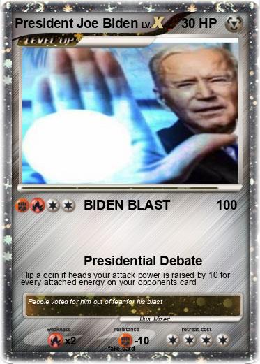Pokemon President Joe Biden