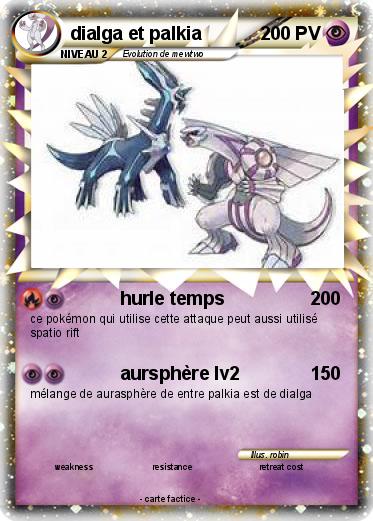 Pokemon dialga et palkia