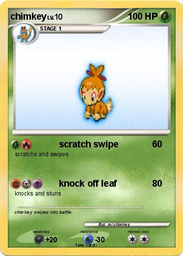 Pokemon chimkey