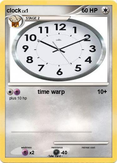 Pokemon clock