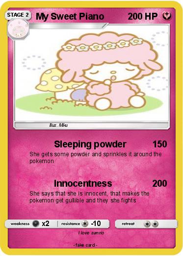 Pokemon My Sweet Piano