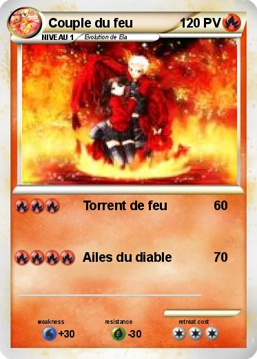 Pokemon Couple du feu