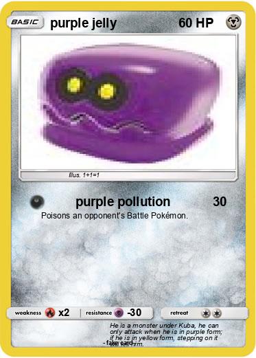 Pokemon purple jelly