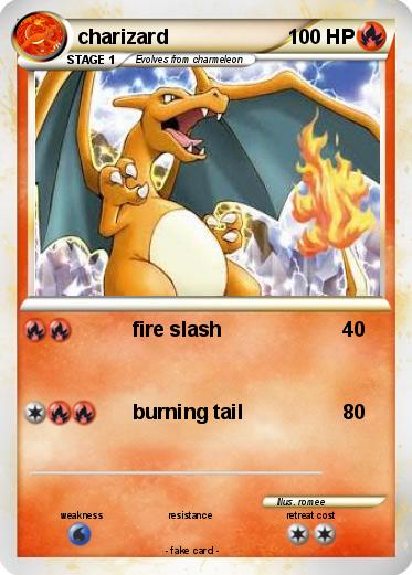 Pokemon charizard