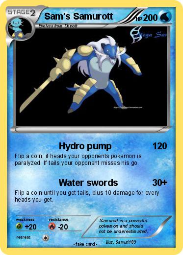 Pokemon Sam's Samurott