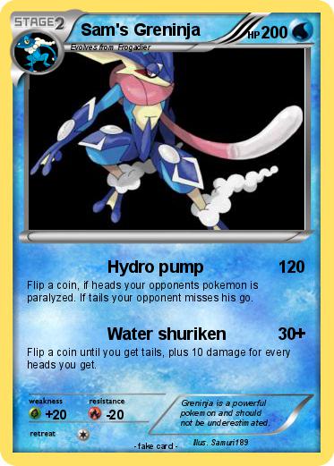 Pokemon Sam's Greninja