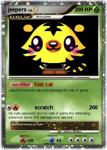 Pokemon jeepers