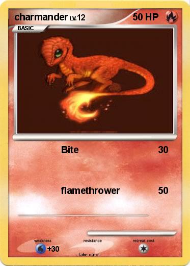 Pokemon charmander