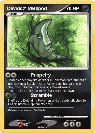 Pokemon Davidoz' Metapod