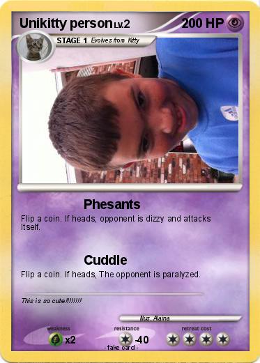 Pokemon Unikitty person