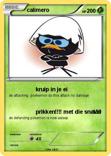 Pokemon calimero