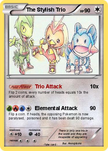 Pokemon The Stylish Trio
