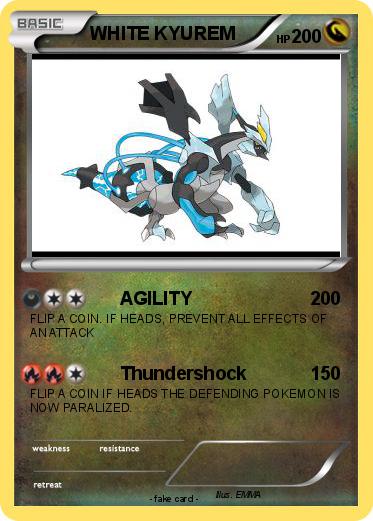 Pokemon WHITE KYUREM