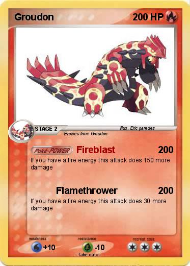 Pokemon Groudon