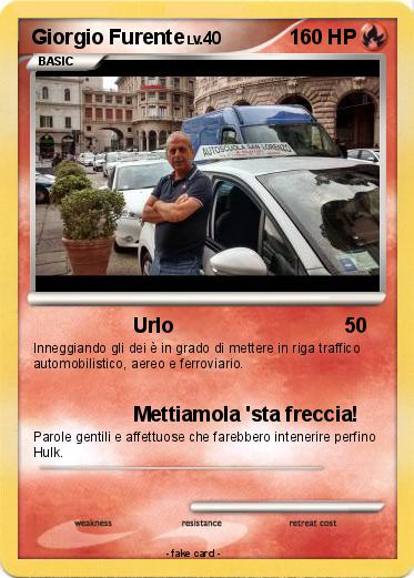 Pokemon Giorgio Furente