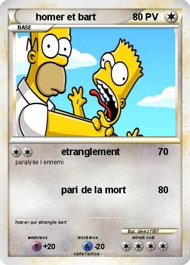 Pokemon homer et bart