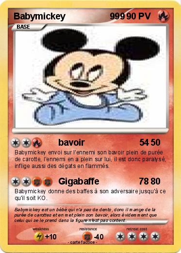 Pokemon Babymickey                  999
