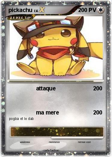 Pokemon pickachu