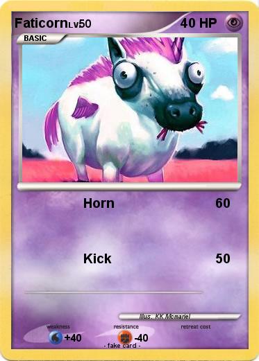 Pokemon Faticorn