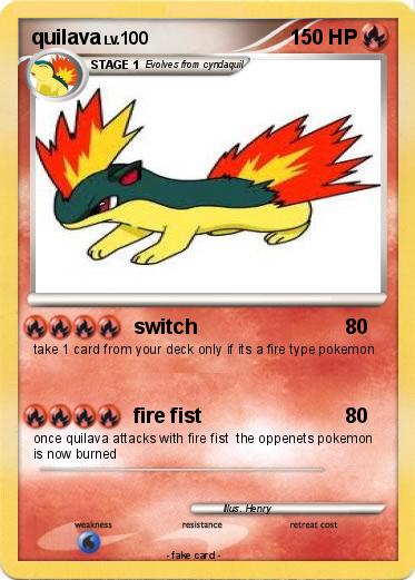 Pokemon quilava
