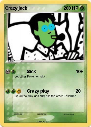 Pokemon Crazy jack