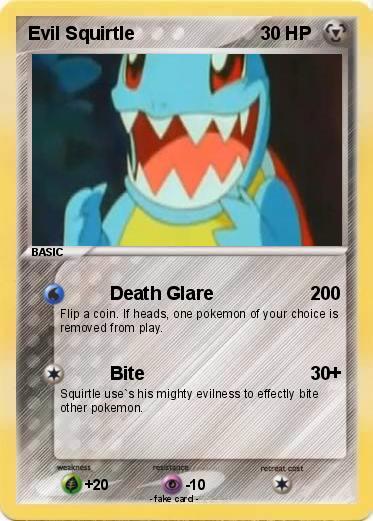 Pokemon Evil Squirtle
