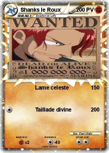 Pokemon Shanks le Roux