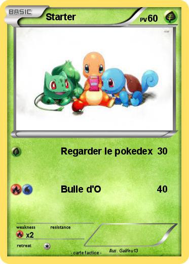 Pokemon Starter