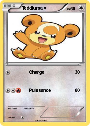 Pokemon Teddiursa ♥