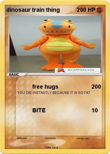 Pokemon dinosaur train thing
