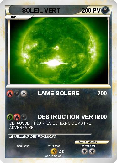 Pokemon SOLEIL VERT