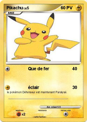 Pokemon Pikachu