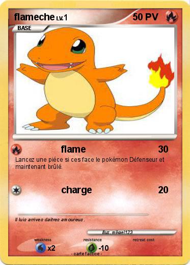 Pokemon flameche