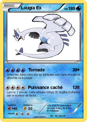 Pokemon Lougia Ex